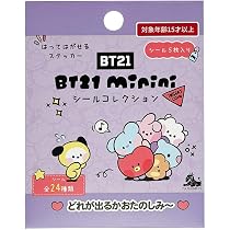 Amazon | ソロモン商事【BT21 minini デコステッカー (シール